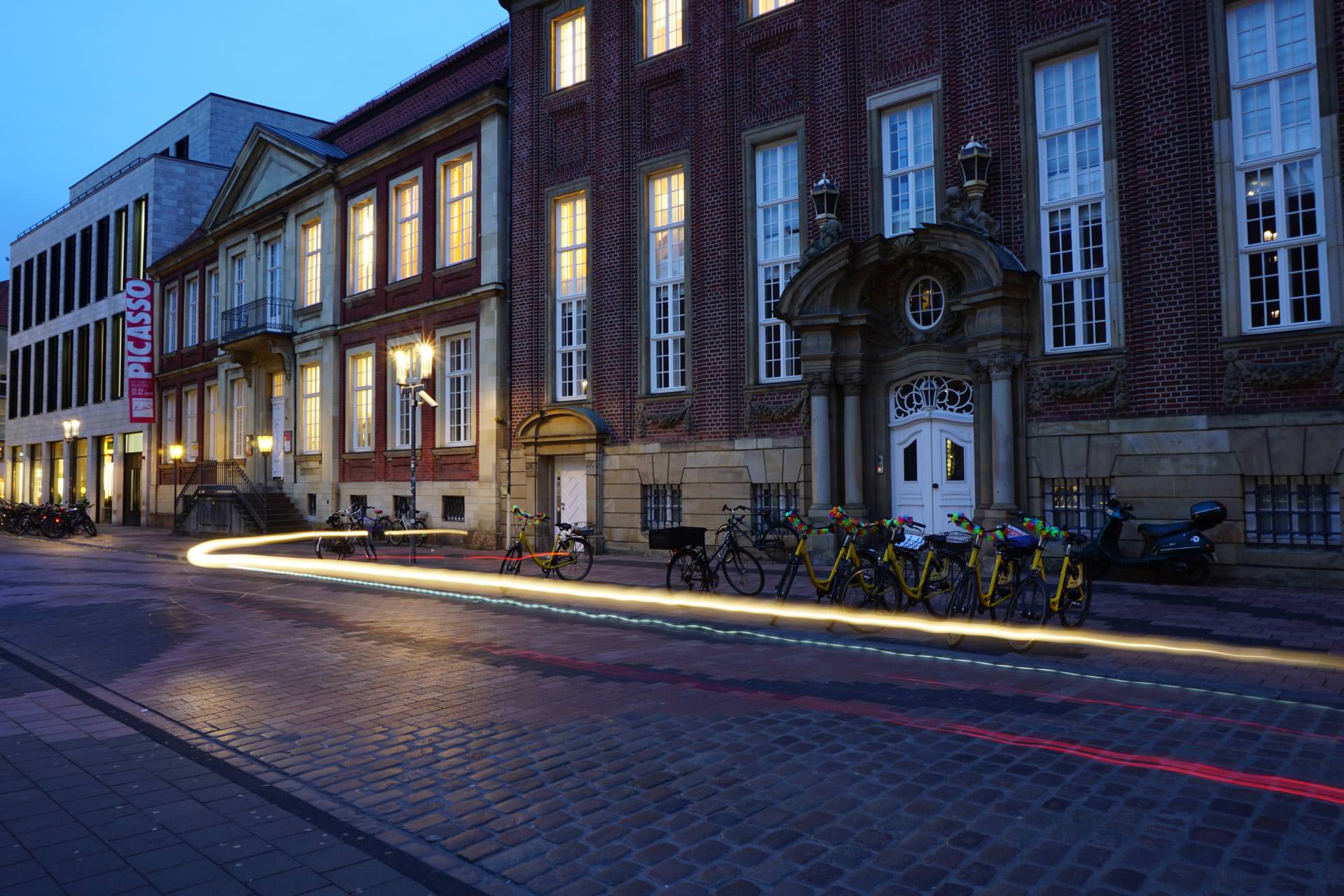 Nachtexkursion zum Prinzipalmarkt