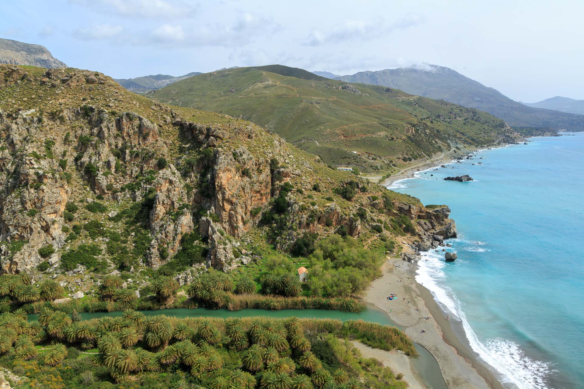 Palmenstrand von Preveli