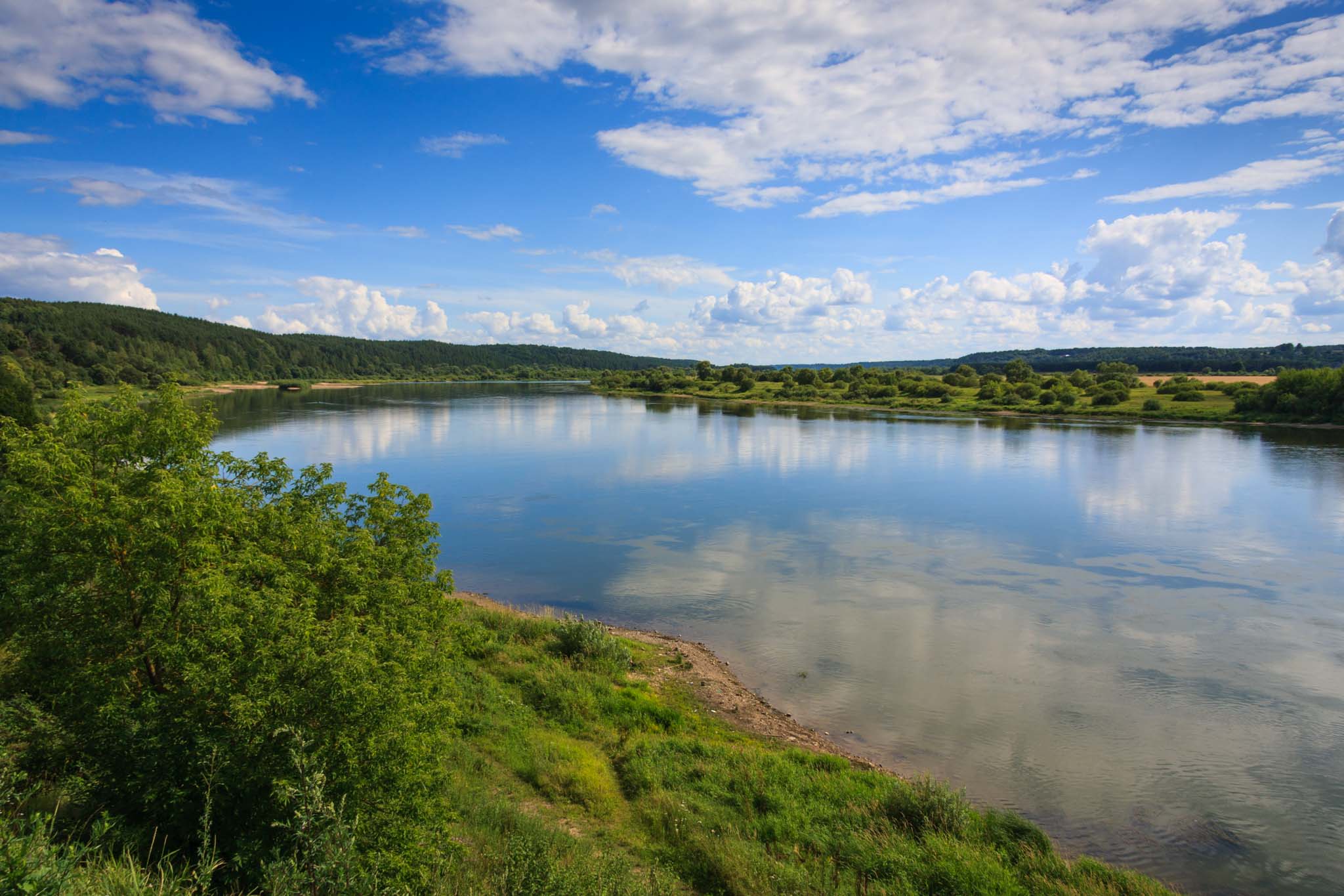 Die Memel bei Raudone