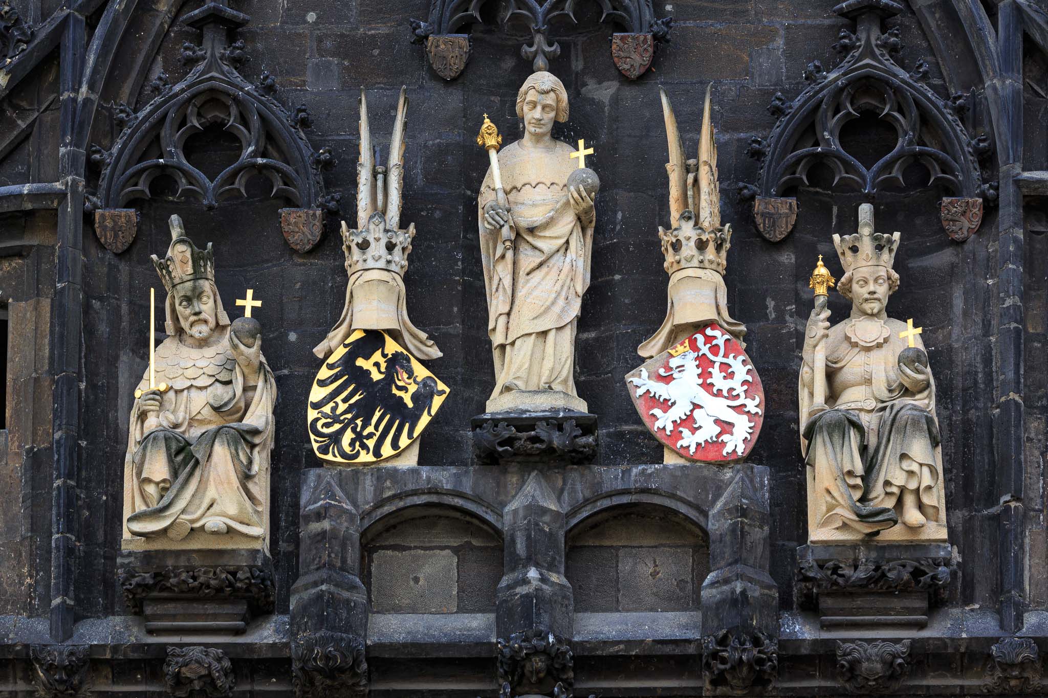 Detail am Altstädter Brückenturm