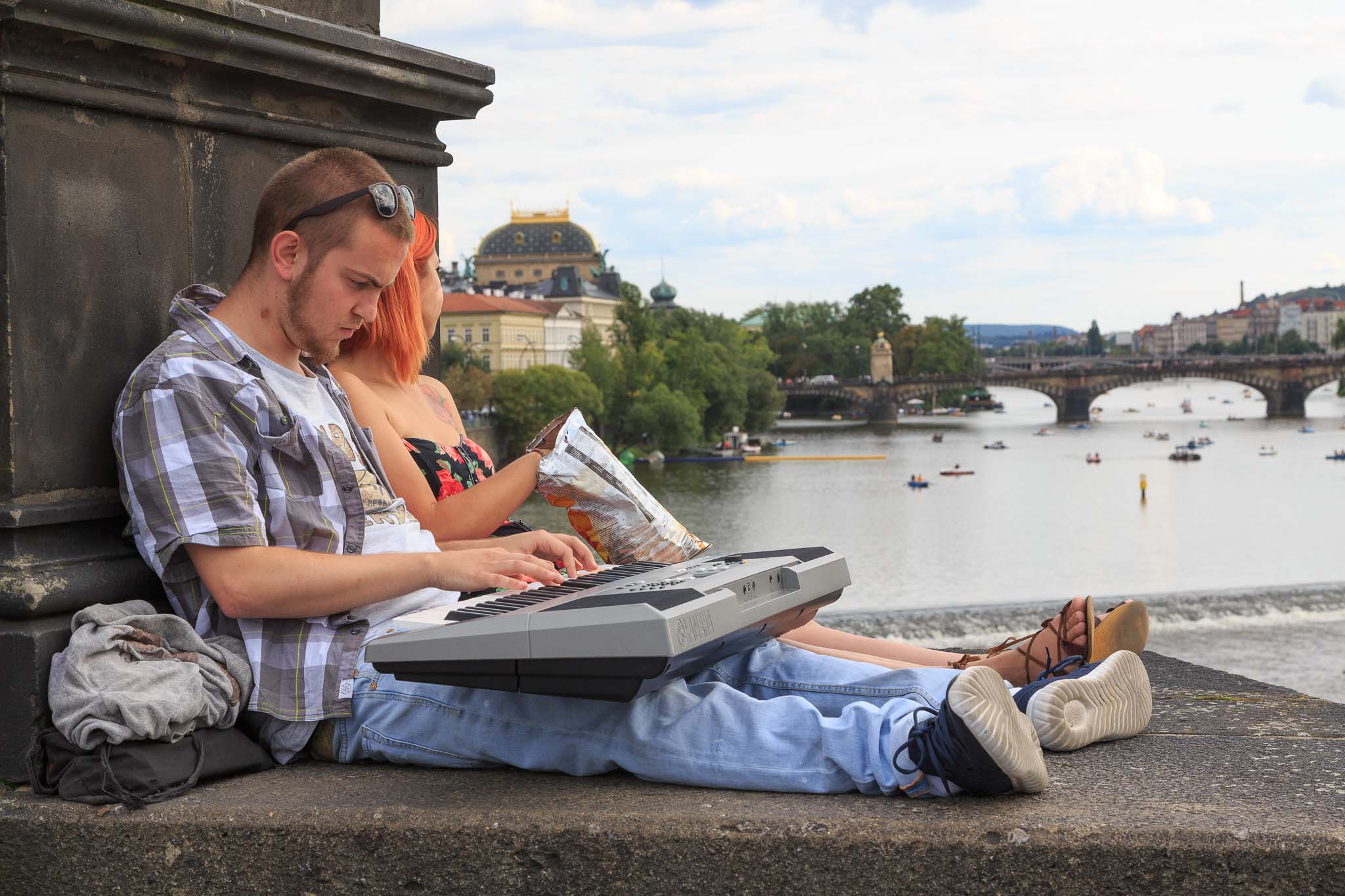 Blick von der Karlsbrücke