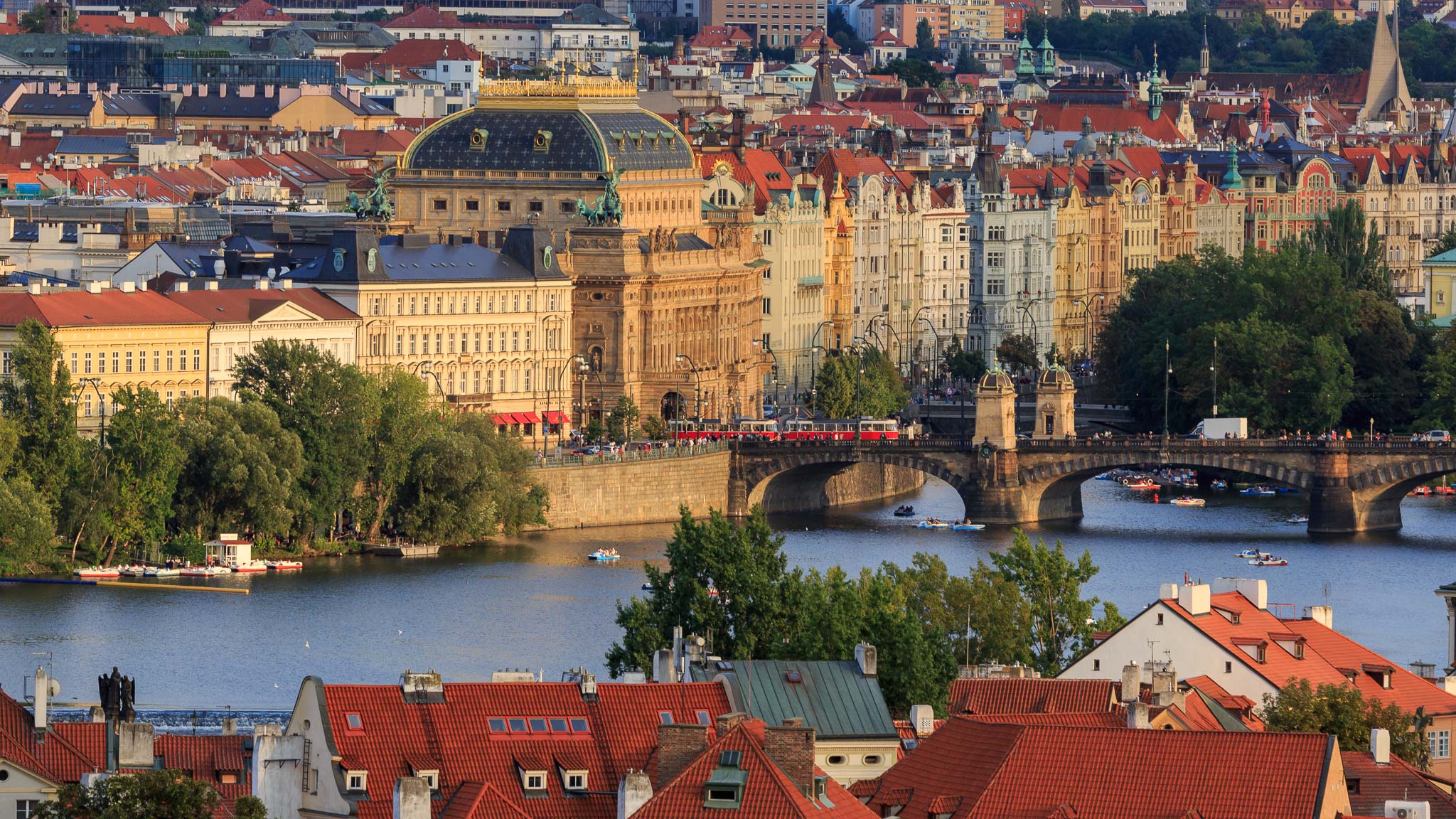 Blick von der Prager Burg