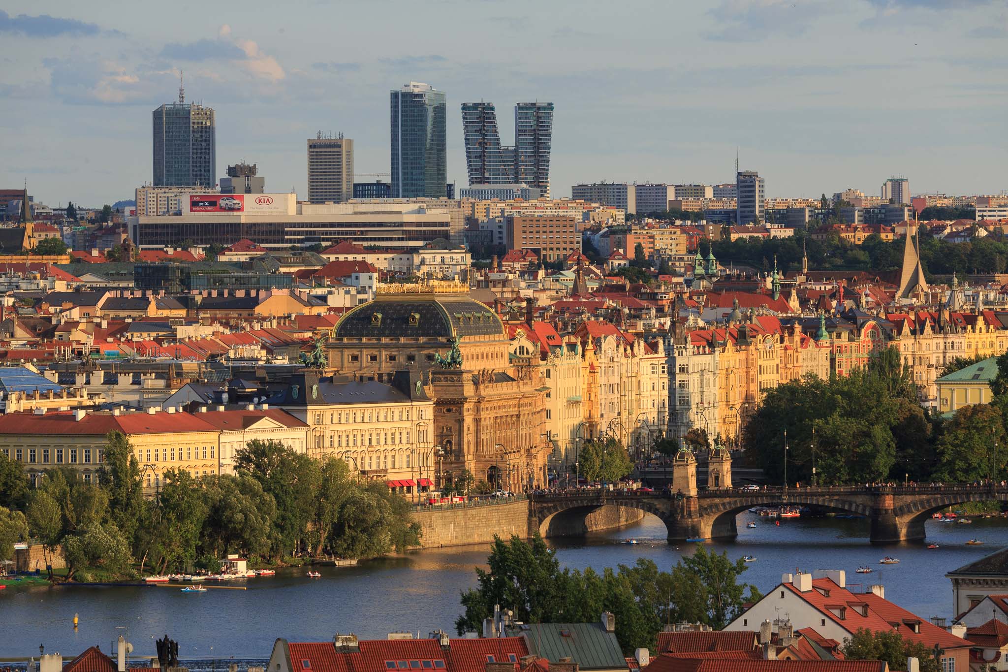Blick von der Prager Burg