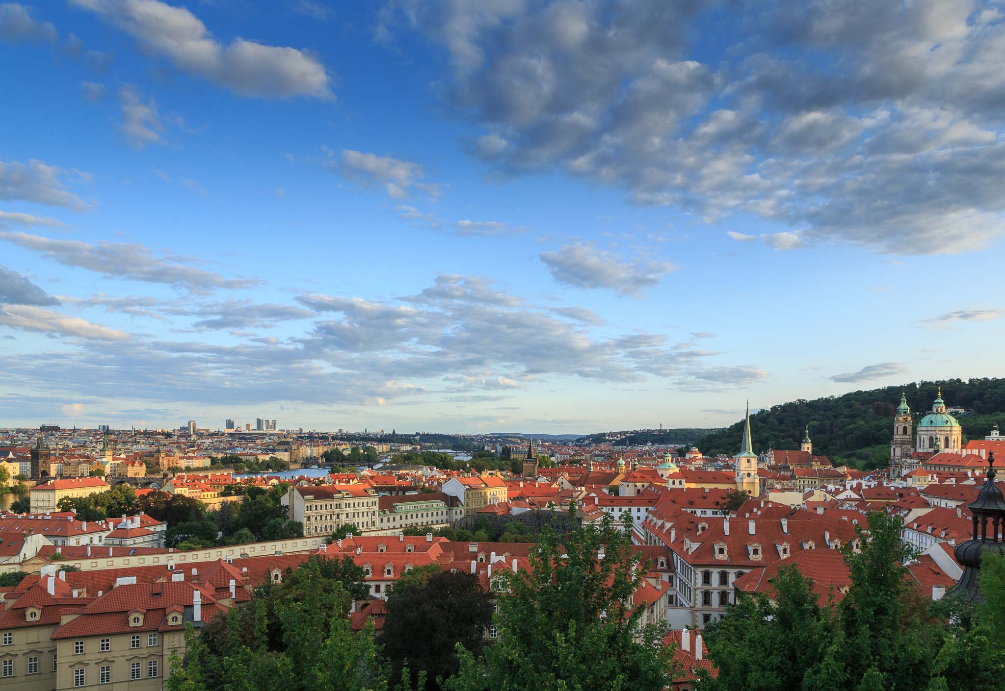 Blick von der Prager Burg