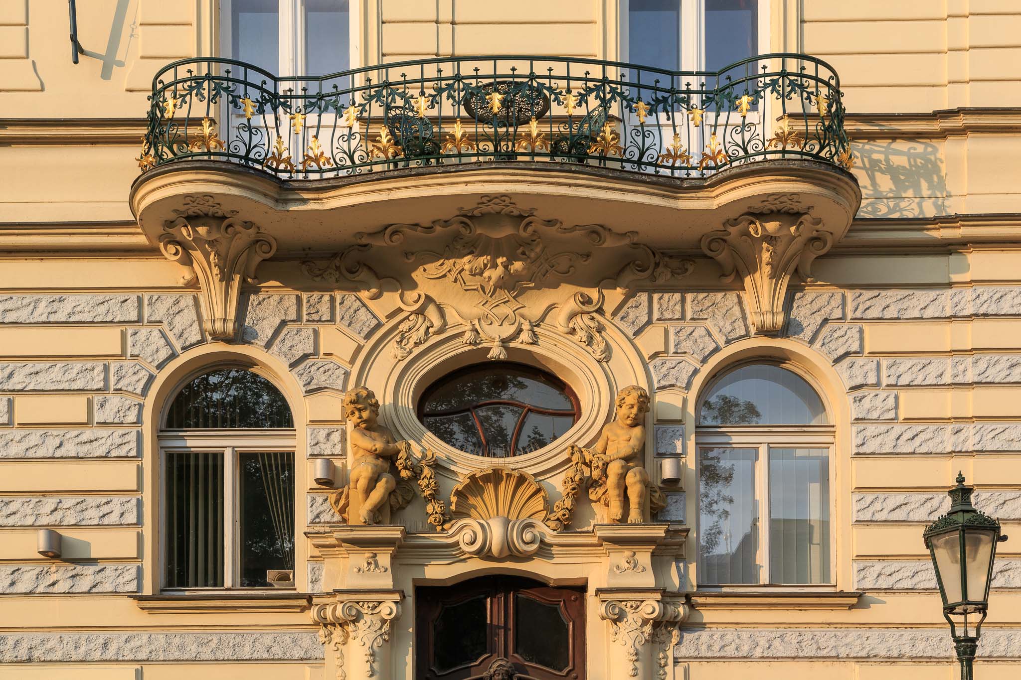Jugendstilfassade im Josefsviertel