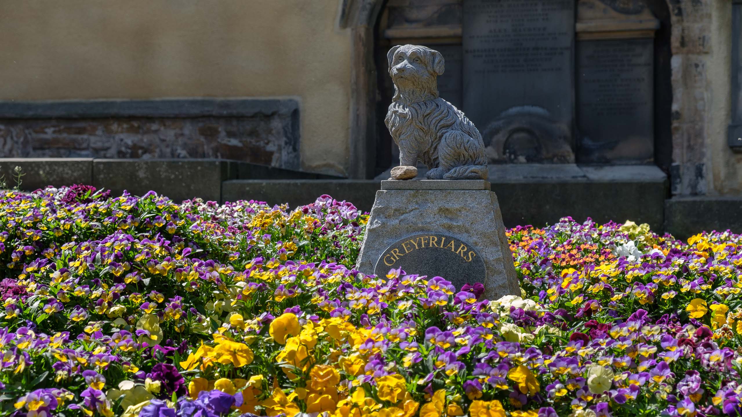 Greyfriars Bobby's grave