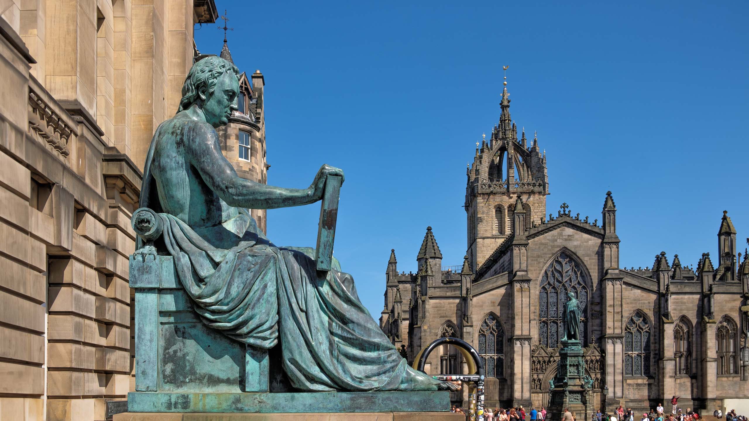 David Hume Statue
