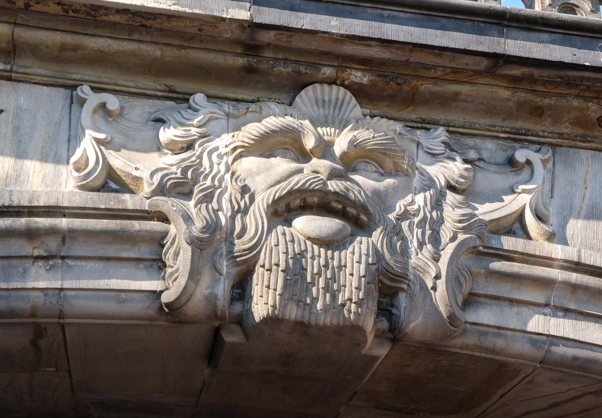 Detail an der Marmorbroen