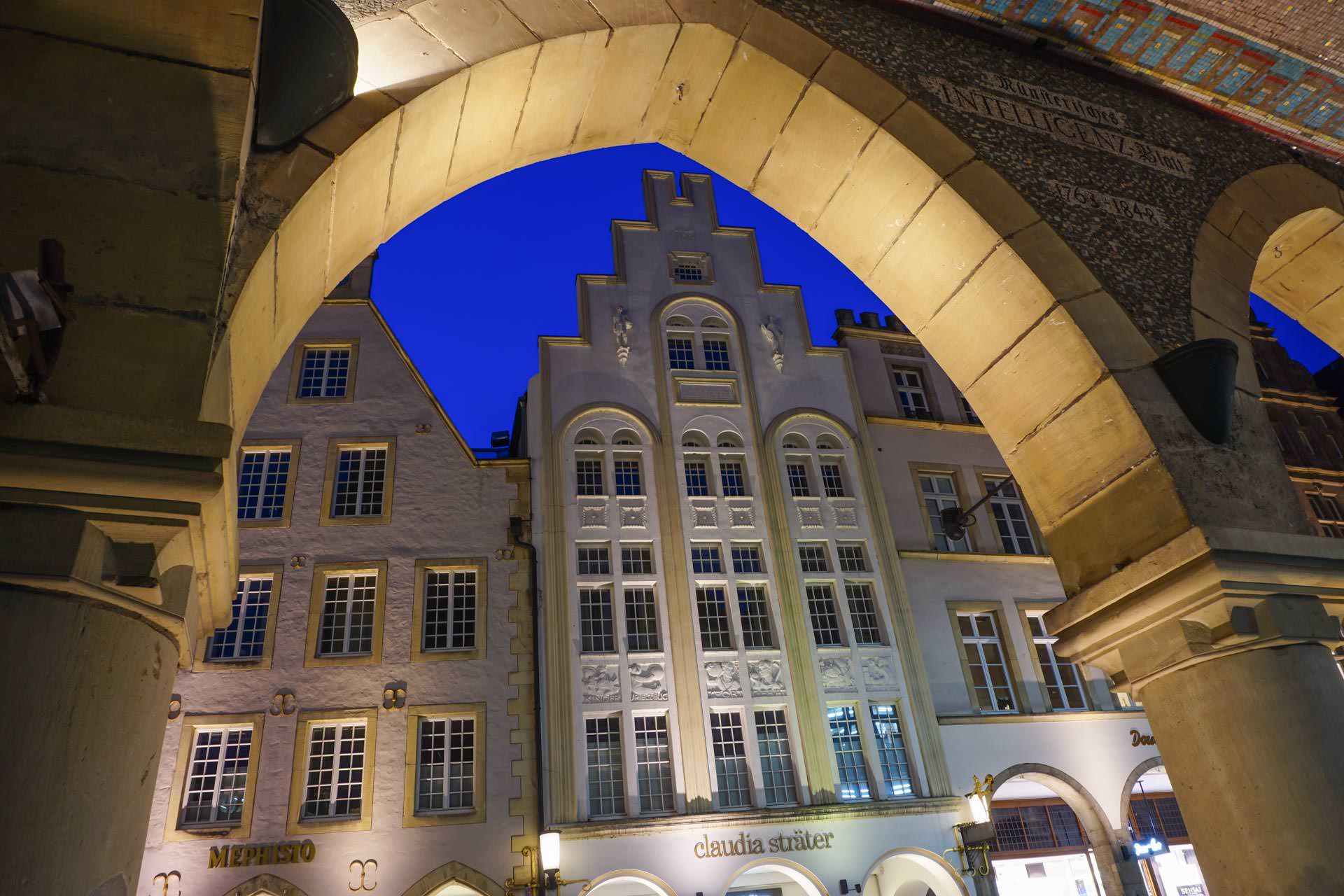 Nachtexkursion zum Prinzipalmarkt