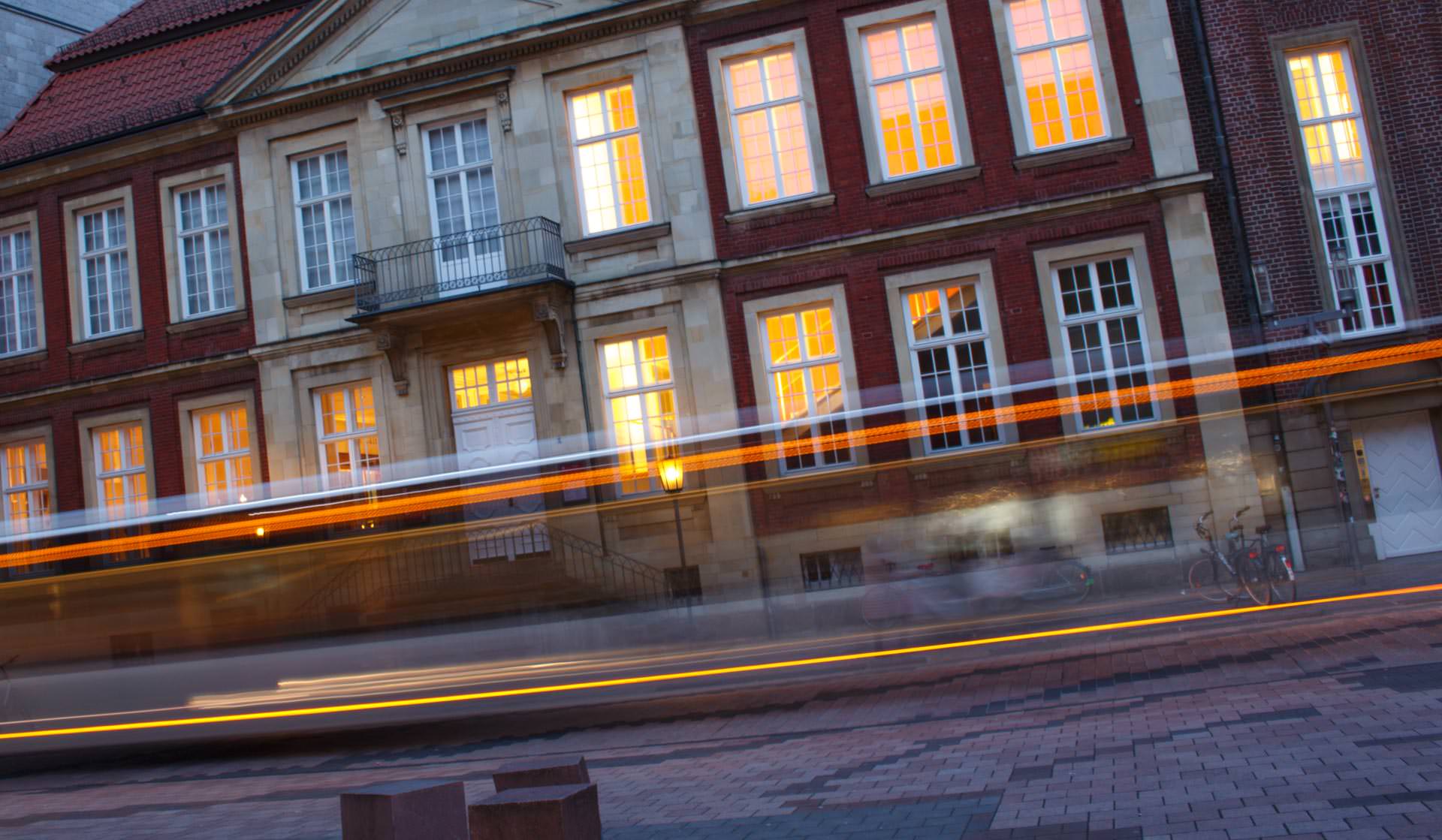 Nachtexkursion zum Prinzipalmarkt