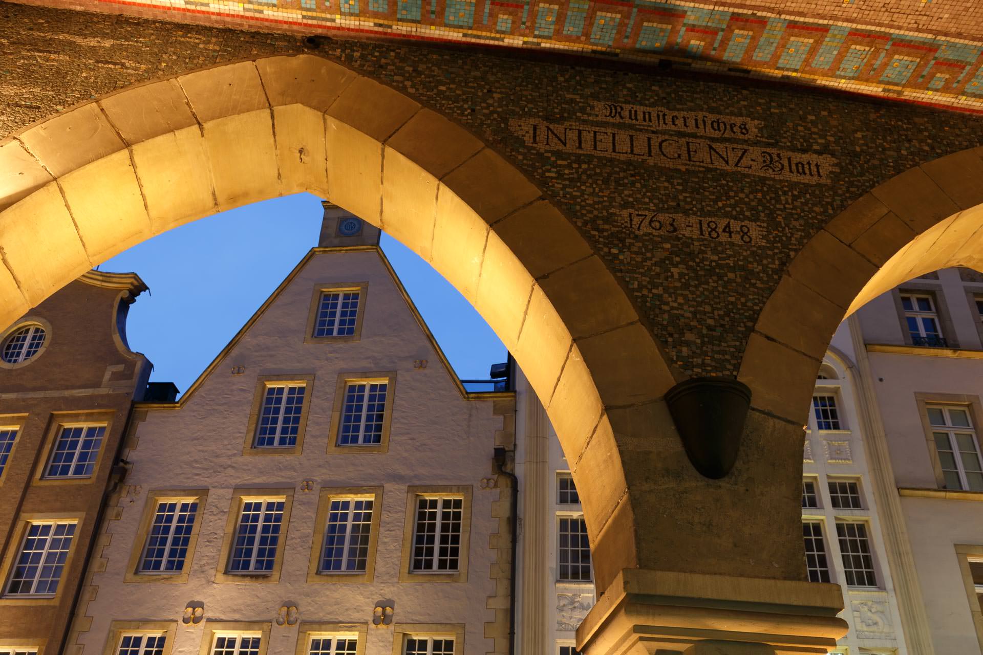 Nachtexkursion zum Prinzipalmarkt